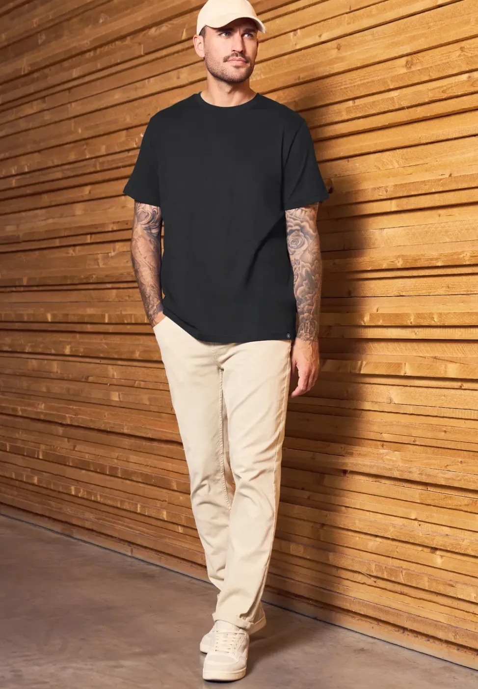 Basic Shirt in effen kleur