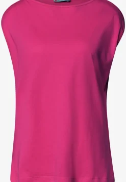 Basic shirt met boothals