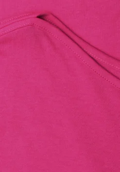 Basic shirt met boothals