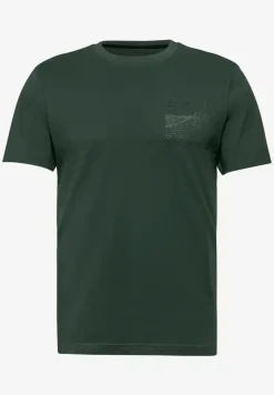 Basic Shirt met borstprint