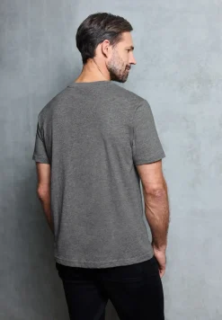 Basic Shirt met borstprint