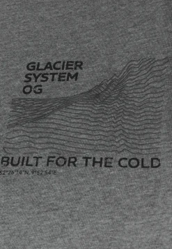 Basic Shirt met borstprint