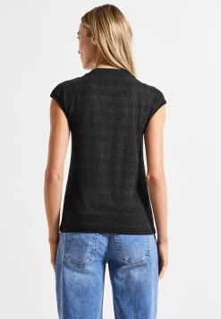 Basic shirt met col
