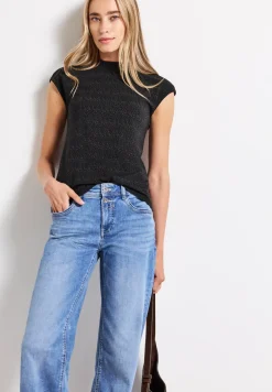 Basic shirt met col