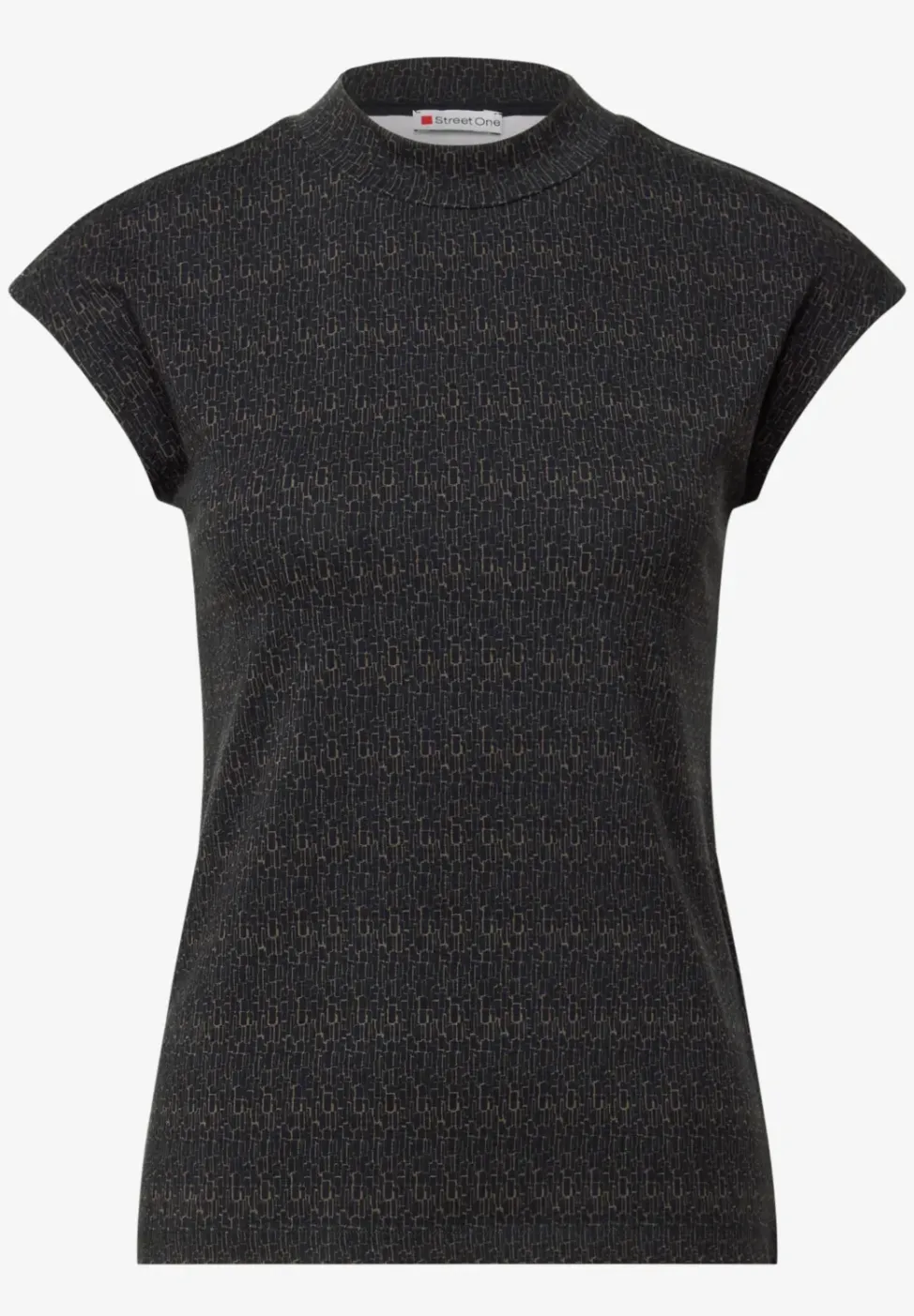 Basic shirt met col