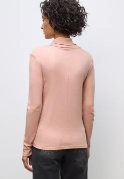 Basic shirt met coltrui
