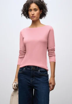 Basic shirt met lange mouwen
