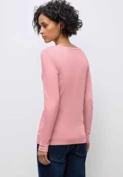 Basic shirt met lange mouwen