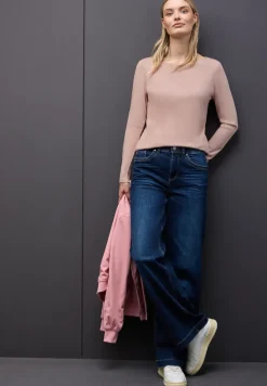 Basic shirt met lange mouwen