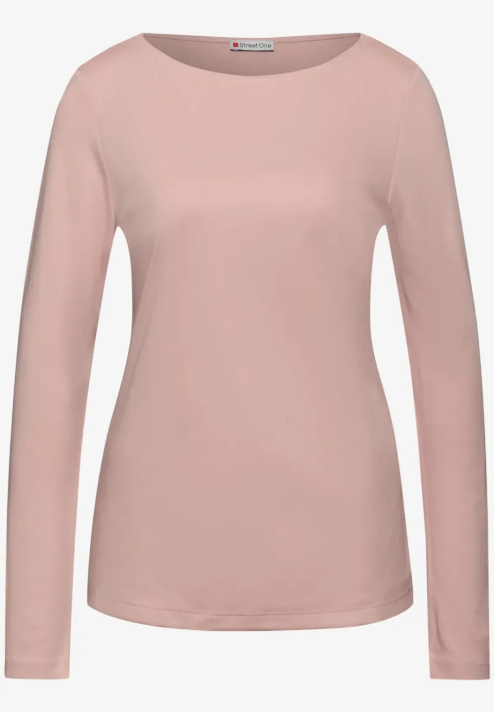 Basic shirt met lange mouwen