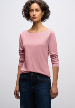 Basic shirt met lange mouwen