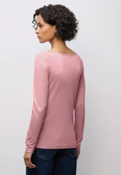Basic shirt met lange mouwen