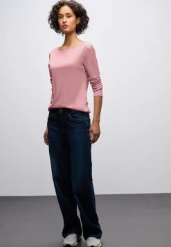 Basic shirt met lange mouwen