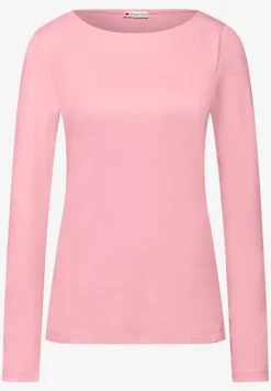 Basic shirt met lange mouwen