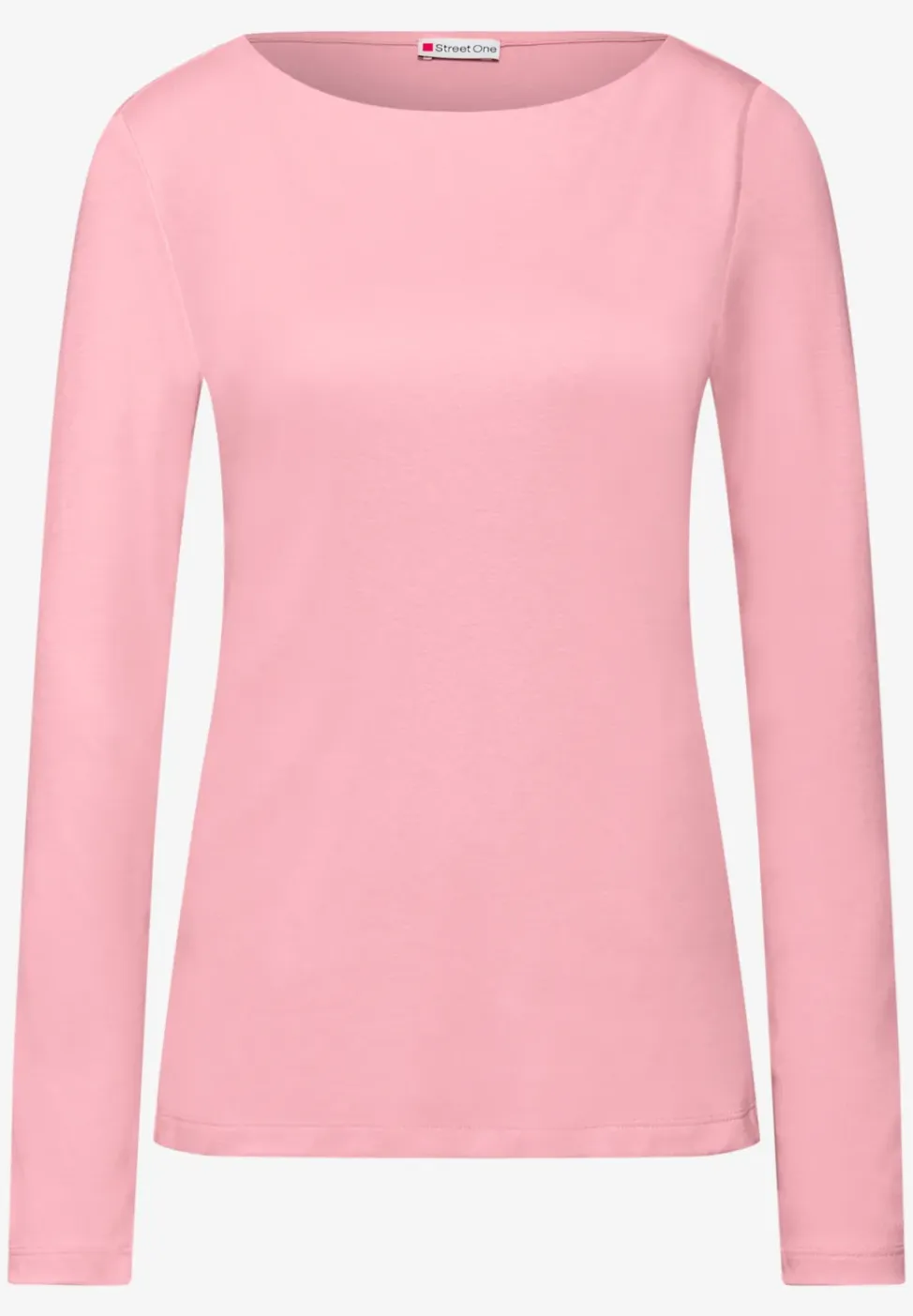 Basic shirt met lange mouwen