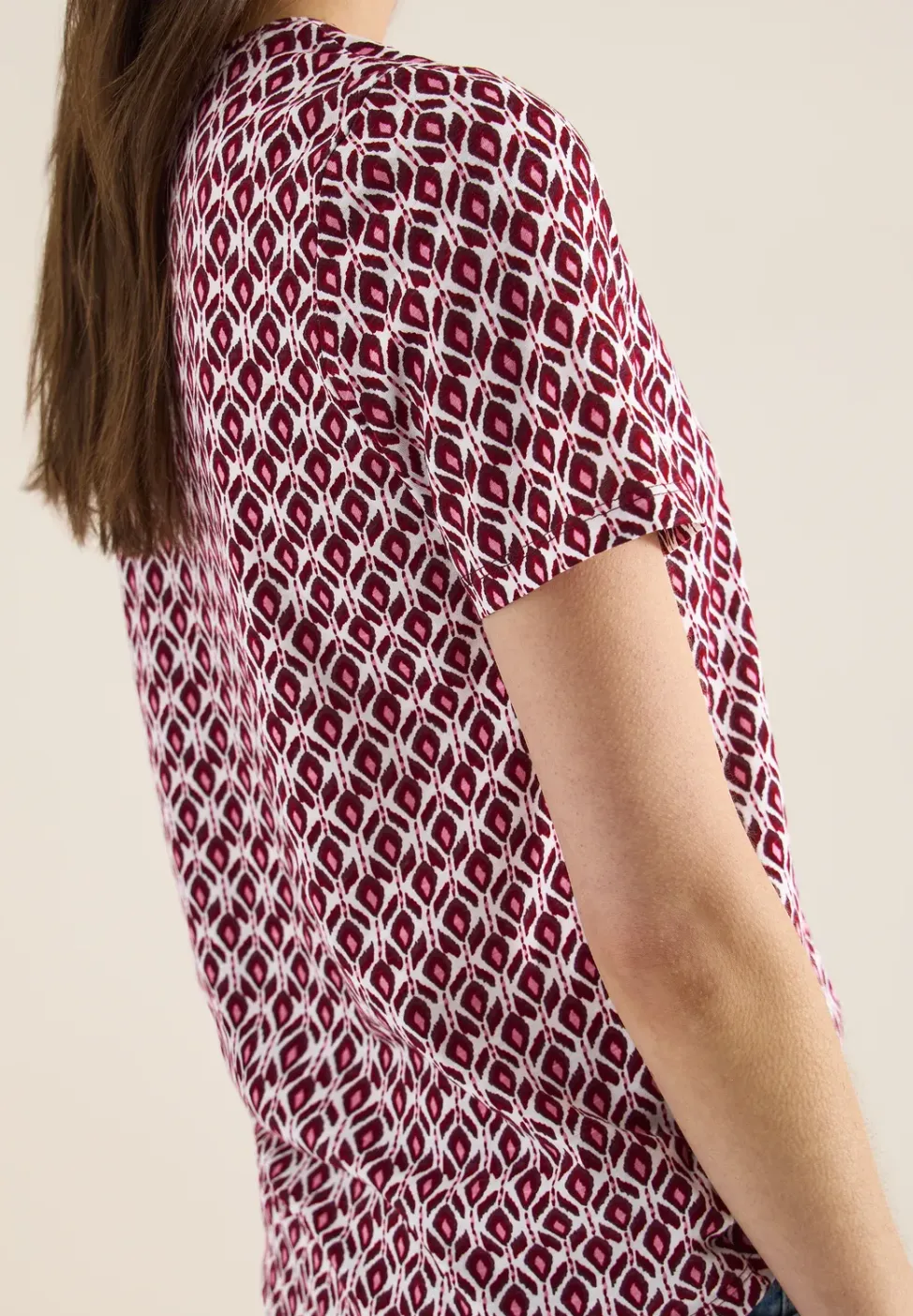 Basic Shirt met minimale print