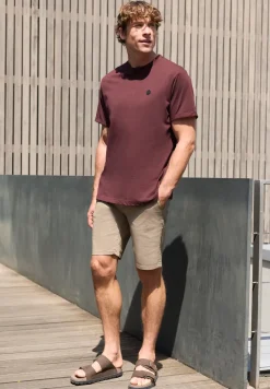 Basic Shirt met omslag