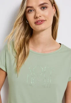 Basic shirt met print