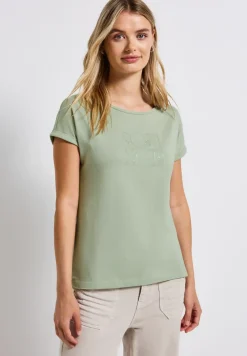 Basic shirt met print