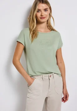 Basic shirt met print