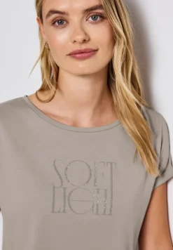 Basic shirt met print