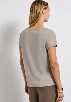Basic shirt met print