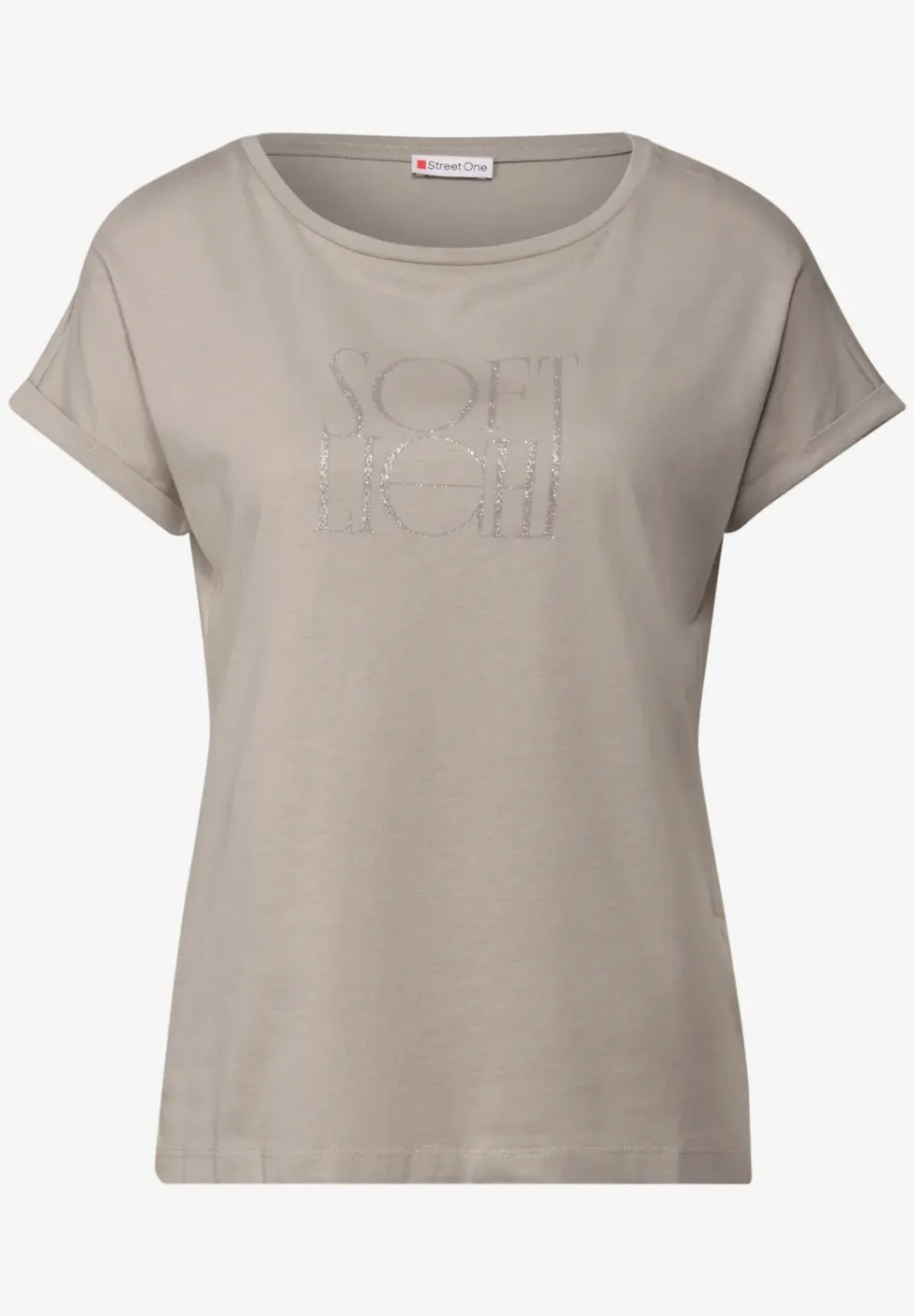 Basic shirt met print
