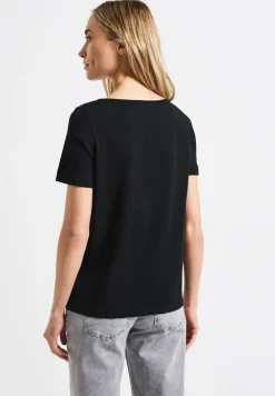 Basic shirt met print