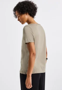 Basic shirt met print