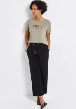 Basic shirt met print