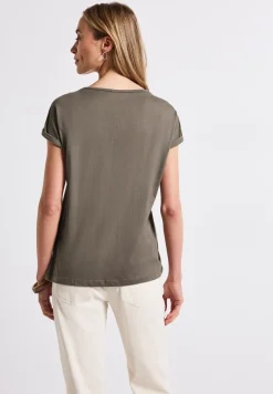 Basic shirt met print