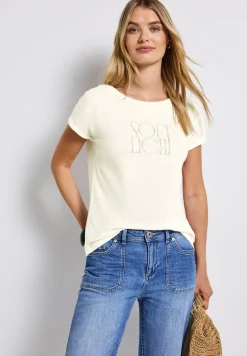 Basic shirt met print