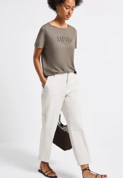 Basic shirt met print