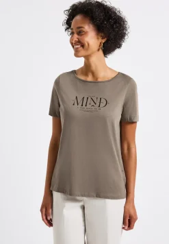 Basic shirt met print