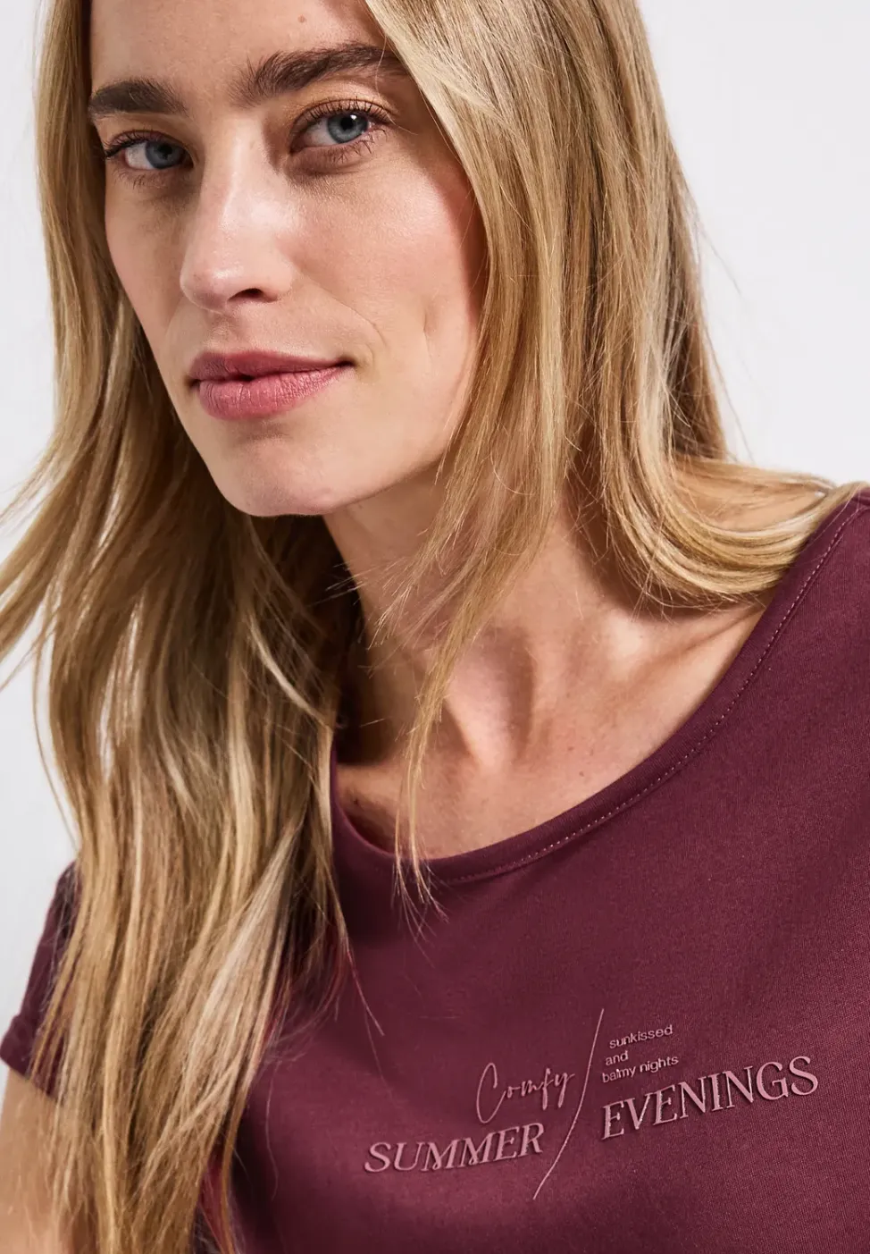 Basic shirt met print