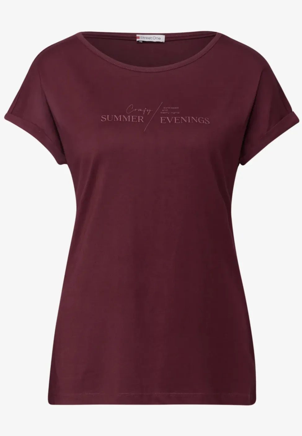 Basic shirt met print