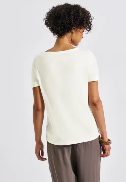 Basic shirt met print