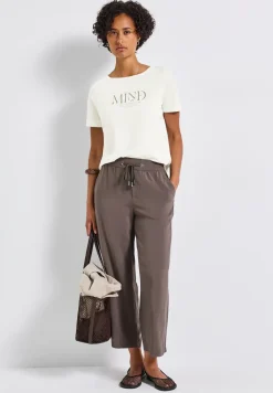 Basic shirt met print