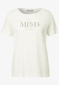 Basic shirt met print