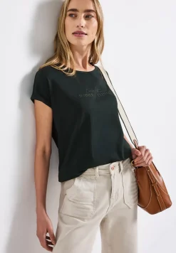 Basic shirt met print