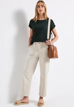 Basic shirt met print