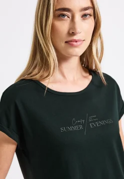 Basic shirt met print