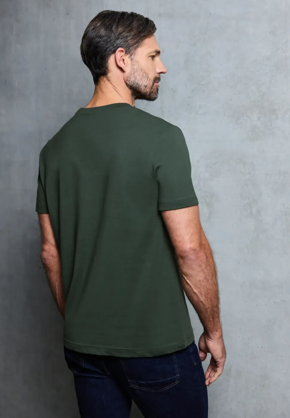 Basic Shirt met print aan de voorkant