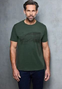 Basic Shirt met print aan de voorkant