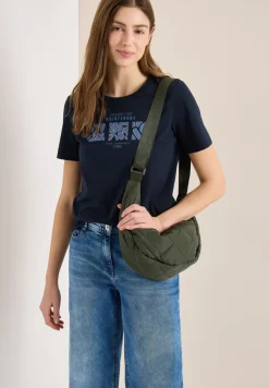Basic shirt met print aan de voorkant