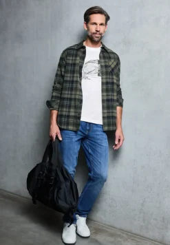 Basic Shirt met print aan de voorkant