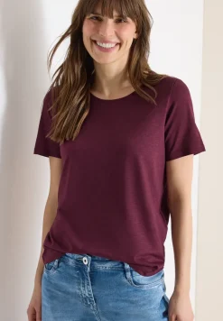 Basic Shirt met ronde hals