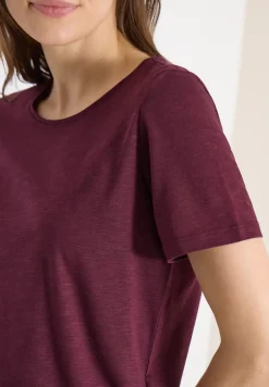 Basic Shirt met ronde hals