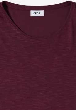 Basic Shirt met ronde hals
