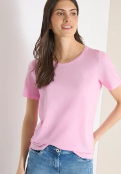 Basic Shirt met ronde hals